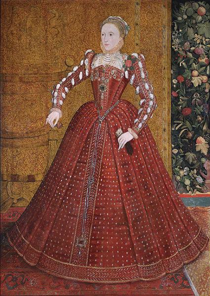 Steven van der Meulen Queen Elizabeth I France oil painting art